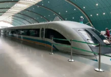 Китайски маглев подобри световния рекорд, достигайки 800 км/ч за едва 5,3 секунди