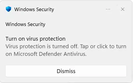 Microsoft помоли потребителите да игнорират предупрежденията, че вградената в Windows антивирусна е изключена – всъщност тя работи