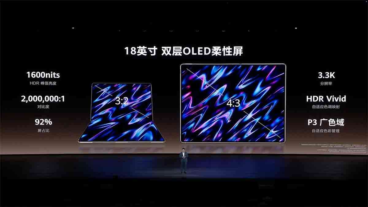 Huawei представи 18-инчовия сгъваем лаптоп MateBook Fold Ultimate Design 2026 на цена от €3200