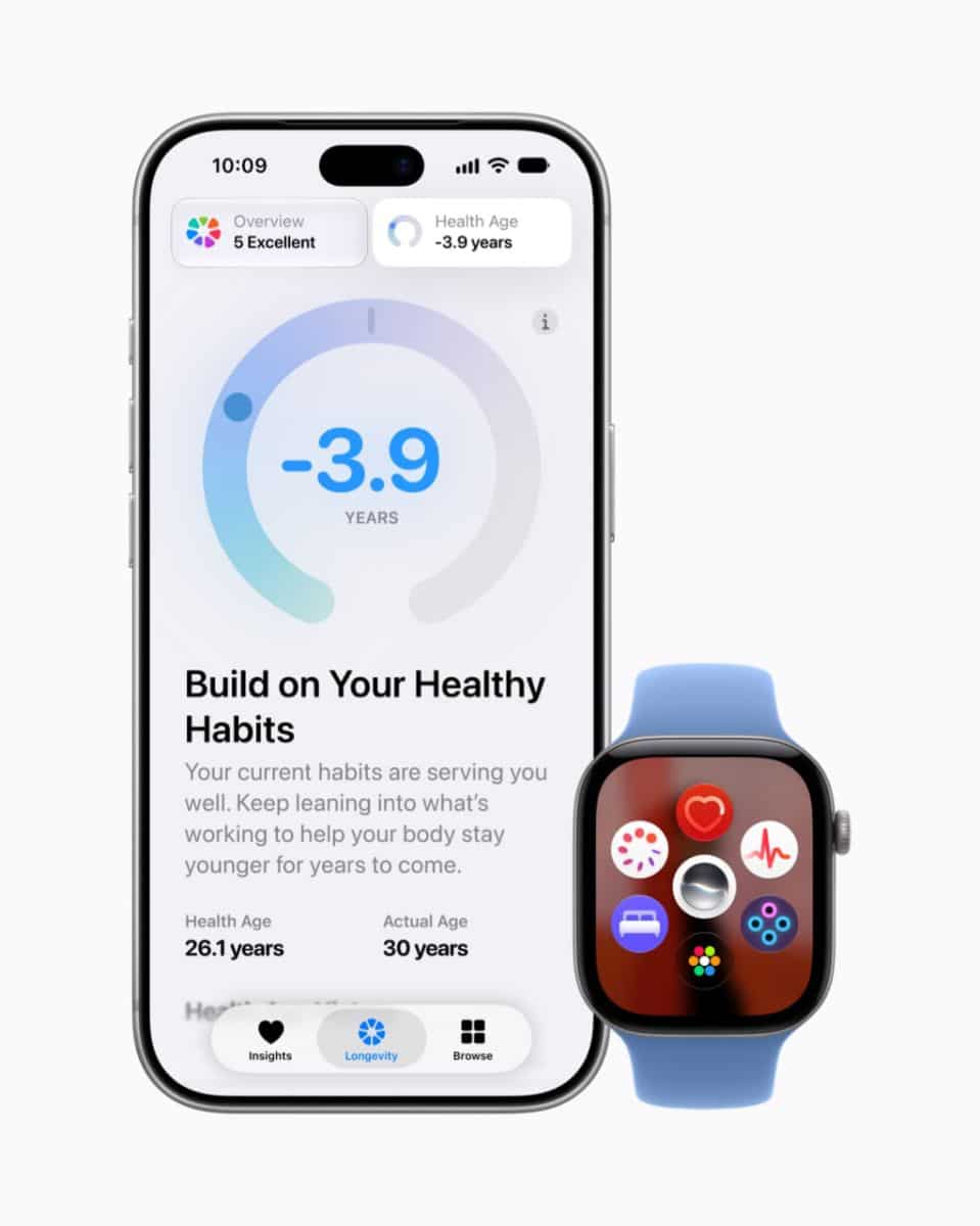 Apple Watch ще изобразява „здравна възраст“ и ще оценява готовността на организма