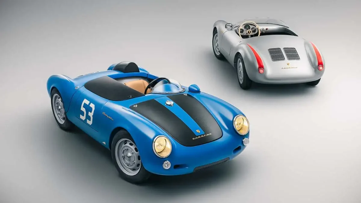 Малкото Porsche 550J беше оценено на 800